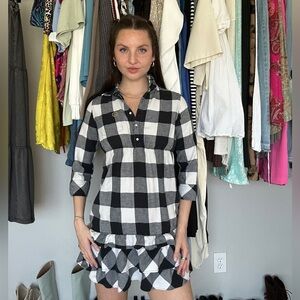 Y2K / 2000s Victoria’s Secret PINK Plaid Babydoll Dress